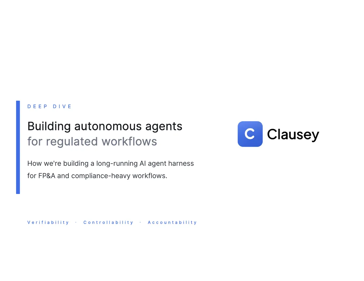 Building Autonomous Agents for Regulated Workflows