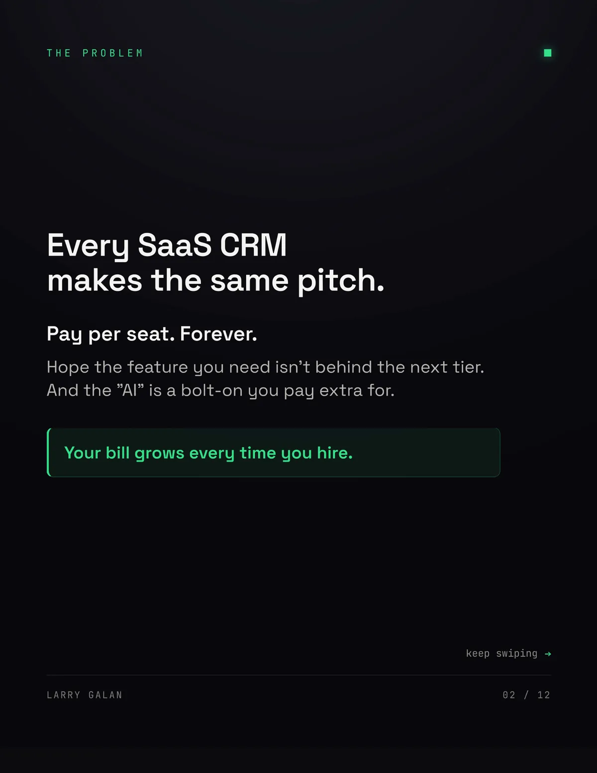 The AI-First Command Center, slide 2