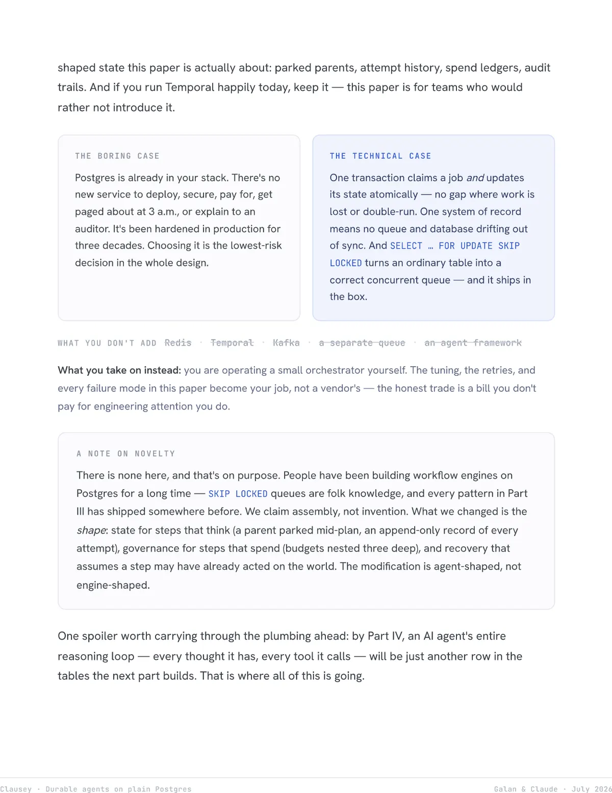Durable Agents on Plain Postgres, page 5