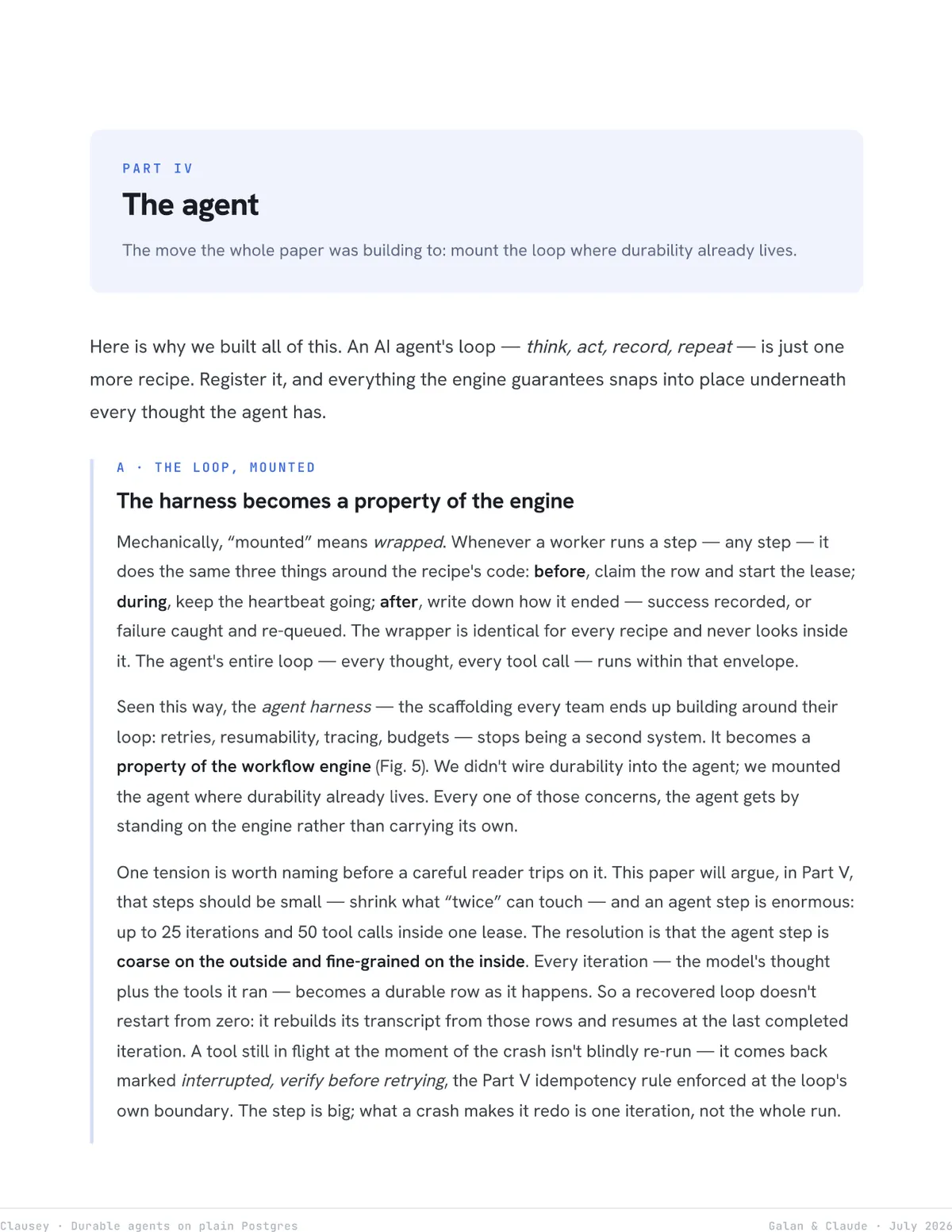 Durable Agents on Plain Postgres, page 13