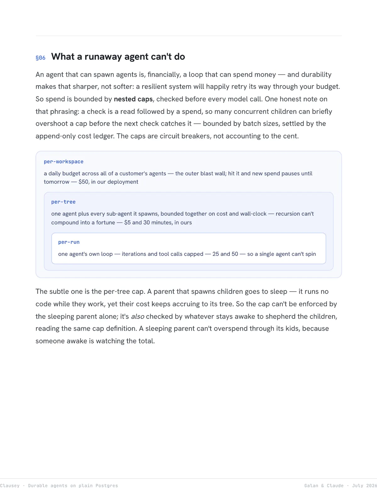 Durable Agents on Plain Postgres, page 16