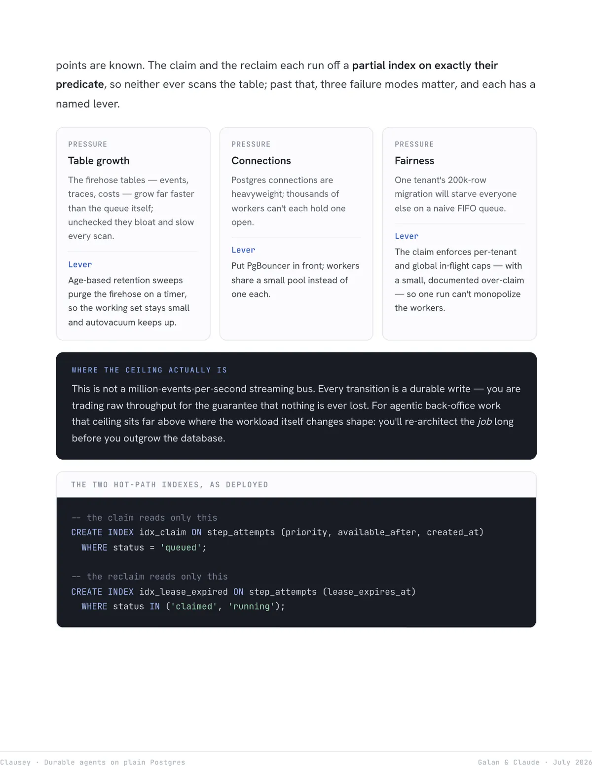 Durable Agents on Plain Postgres, page 19