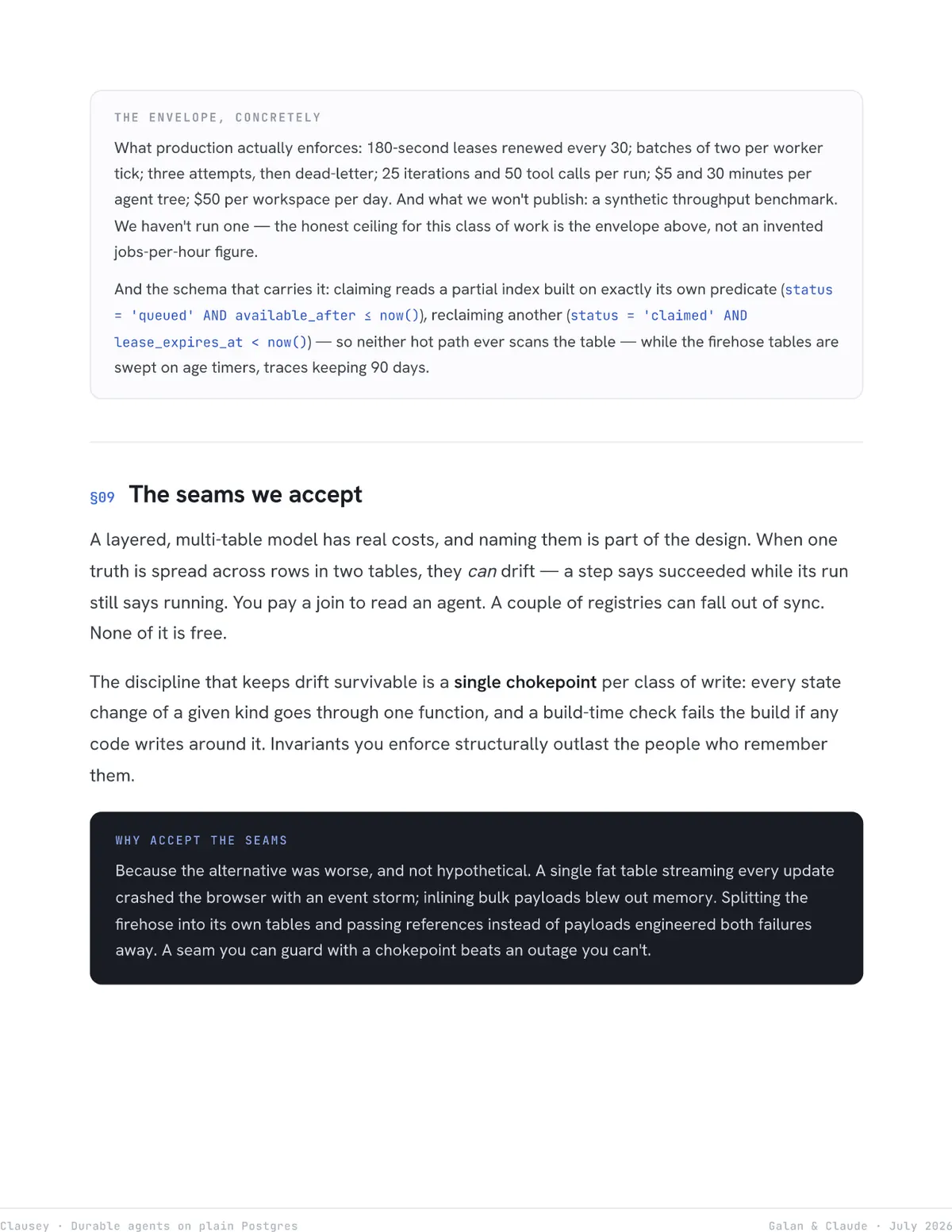 Durable Agents on Plain Postgres, page 20
