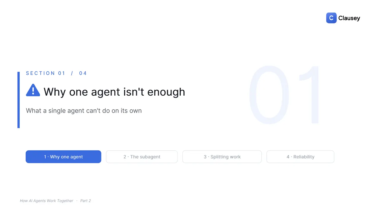 How AI Agents Work Together: The full deck (Part 2 of 3), page 4