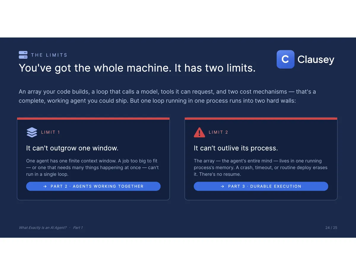 What Exactly Is an AI Agent? The full deck (Part 1 of 3), page 24